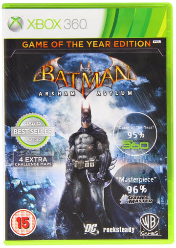Batman Arkham Asylum Game of The Year (XBOX360)